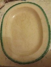 Piatto ovale fine 800 orlo - piatto,