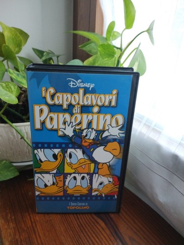Vhs capolavori paperino - capolavori,