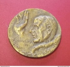 Vaticano Medaglia Papale Papa Paolo VI