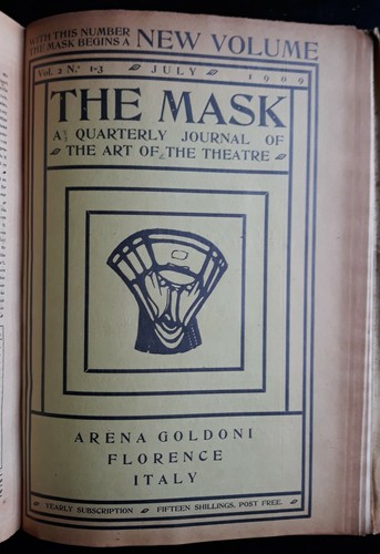 Mask gordon craig theater - gordon,