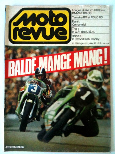 Moto revue 2565 07 1982 - n°2565, du