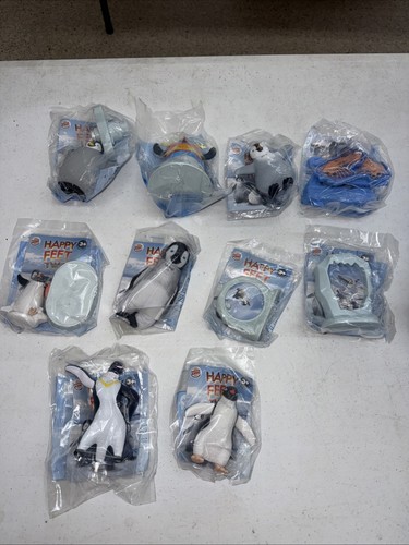 Happy feet two burger - happy, set