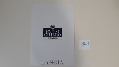 Manuale lancia patto - patto, chiaro