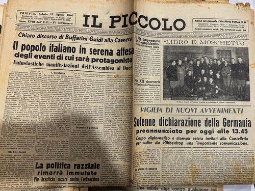 Giornale piccolo 6336 1940 - 6336,