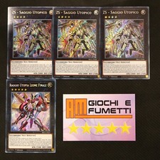LOTTO 4 CARTE UTOPIA in italiano YUGIOH rara SEGRETA yu-gi-oh! UN VERO AFFARE