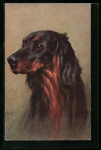 Cartolina artistica gordon - cartolina,