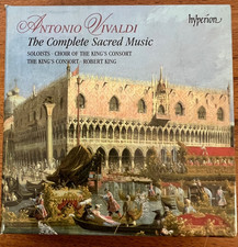Vivaldi: Complete Sacred Music King's Consort, R. King 11 CD box set Hyperion