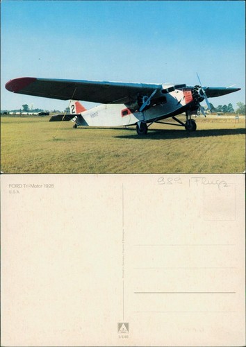 Ford tri motor 1928 - ford, aereo