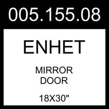 IKEA ENHET Porta Specchio