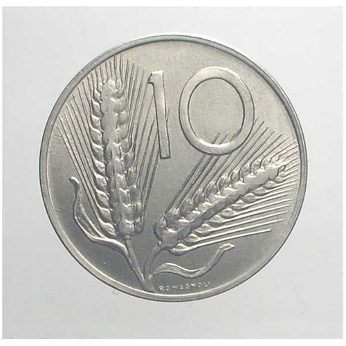 Repubblica italiana 10 lire - italiana,