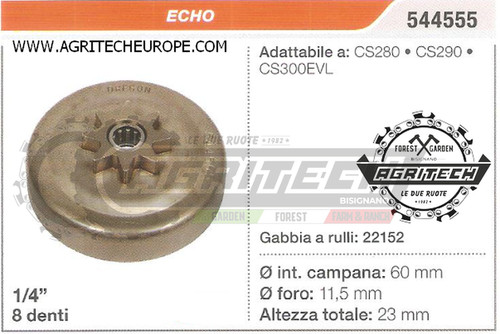 Pignone campana frizione - pignone,