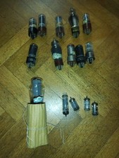 stock 15 antiche valvole per radio
