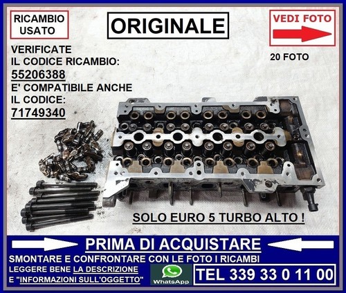 Testata completa motori 3 - testata, x
