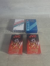 X2 JVC VHS-C Videocamera