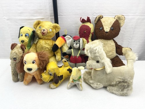 Lotto vecchi peluche - , vintage