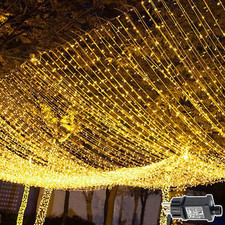 Luci Natale Esterno Cascata