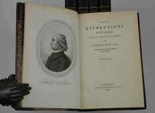 DENINA CARLO. Delle rivoluzioni d'Italia. Libri venticinque... con gi 1820