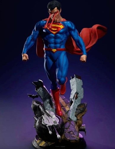 Superman occhi lazer - , scultura