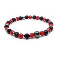 Bracciale Milan Foggia rosso e