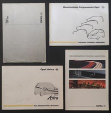 Opel Astra - Manuali Uso, Manutenzione, Sicurezza, Radio, Ispezione, Garanzia 