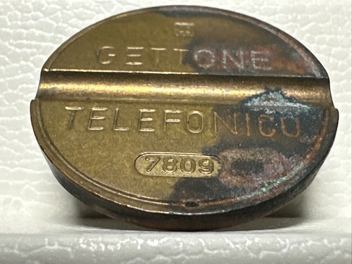 Gettone telefonico ipm - gettone, 7809