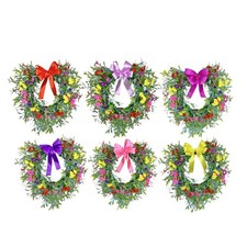 Ghirlanda di cuori per porta