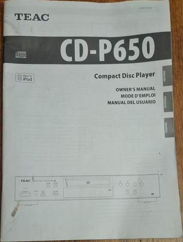 Teac p650 lettore cd - cd-p650,