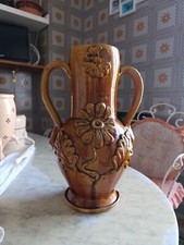 Vaso rustico a due anse