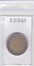 EE045 Moneta Coin MALTA: 2 Euro 2008