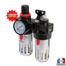 Filtro Regolatore Manometro Con Regolazione Per Compressore Aria Compressa