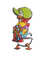 FORMAGGINO MIO LOCATELLI PLASTECO PAPERINO E I TRE MOSCHETTIERI N.4 CICCIO