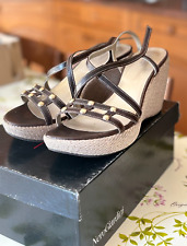 NERO GIARDINI Woman Shoe / Sandalo donna Tg 40 / Scarpe Usate