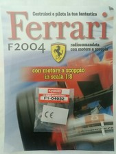 Ferrari Formula 1 F2004 De Agostini Kyosho a Scoppio Ricambio N°32 04032 Nuovo 