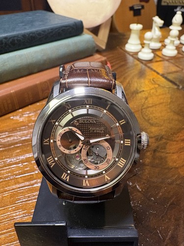 Bulova men brown - bulova, bva