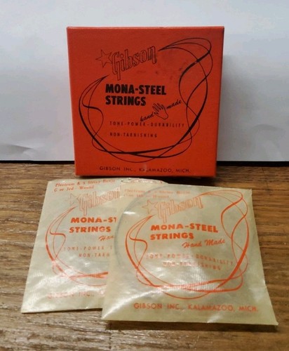 Vintage gibson mona steel - vintage,