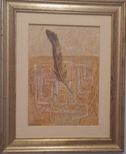 Enrico Benaglia Olio Su Tela 30x40