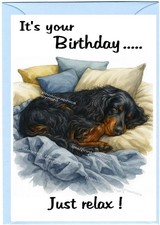 Biglietto compleanno cane