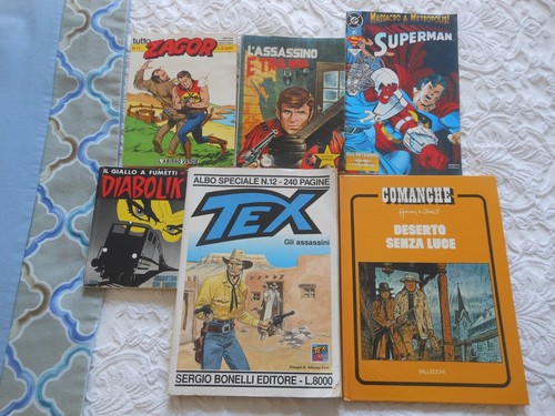 Lotto fumetti anni tex e - lotto,