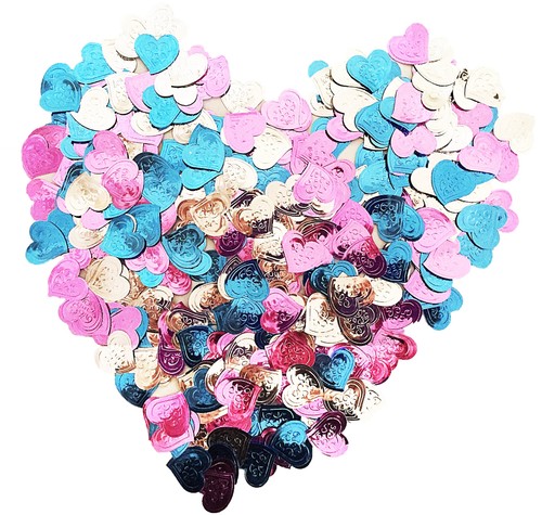 600 pcs metallic foil pink - 600+,