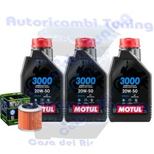 Kit Tagliando Olio Motul 3000
