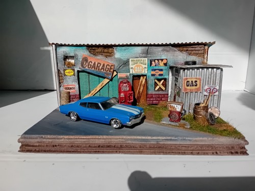 Diorama ford gran torino - ford,