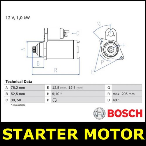 Motorino avviamento adatto - , per