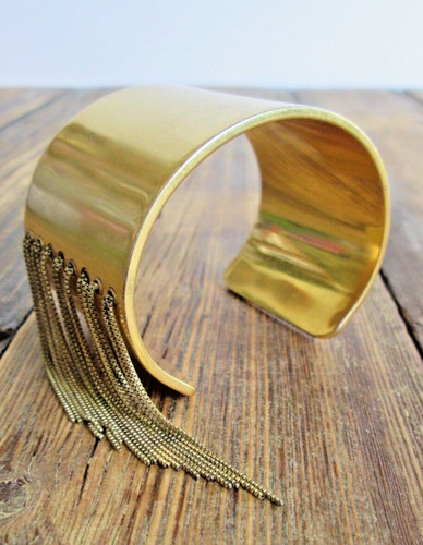 Bracciale oro largo - bracciale,