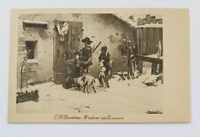 98462 Cartolina illustrata G. B. Quadrone - Ritorno dalla caccia