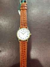 Orologio SEIKO ORO  18 KT Quartz Nuovo Mai Indossato 31mm