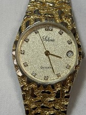Orologio Vintage Solina Gold