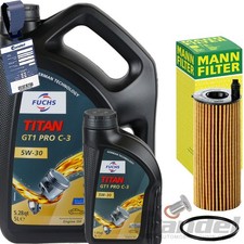 Filtro olio Mann + Volpe GT1 PRO C3 adatto per BMW X3 F25 X4 F26 s/x Drive 18d + 20d