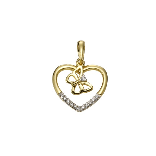 Ciondolo cuore argento - cuore,