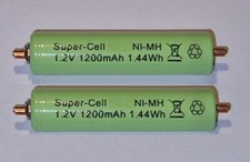 2 x Batteria di ricambio per