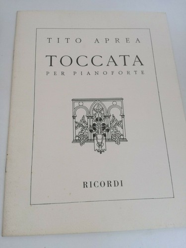 Tito aprea toccata - aprea,